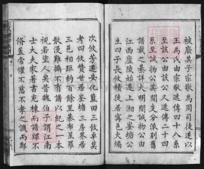 湖南省湘潭市湘乡市湘乡王氏族谱-王氏续修族谱 [12卷].pdf电子版插图2