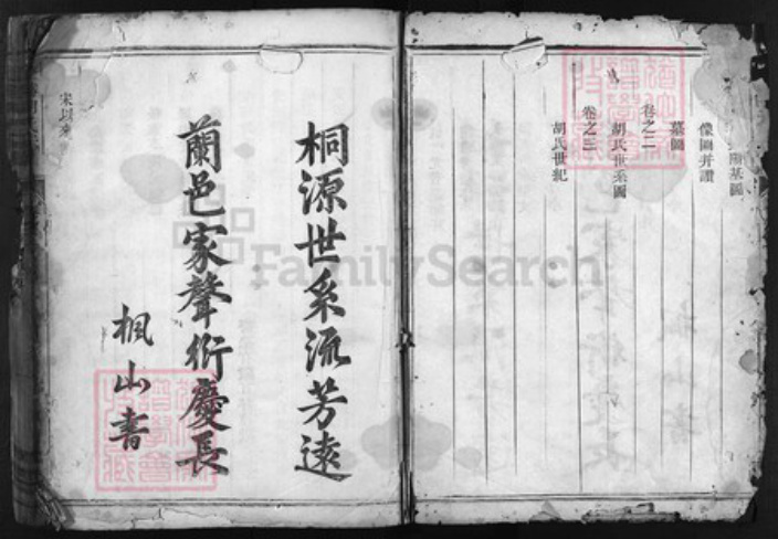 浙江省胡氏族谱-登胜胡氏宗谱 [3卷].pdf电子版插图3