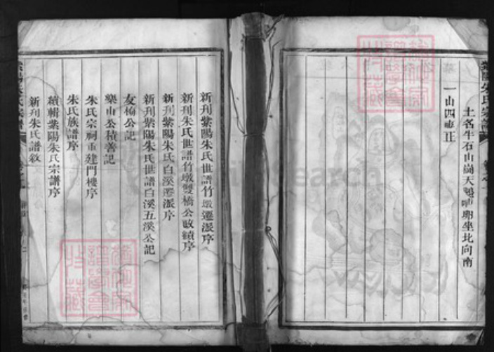 浙江省朱氏族谱-紫阳朱氏宗谱 [6卷].pdf电子版