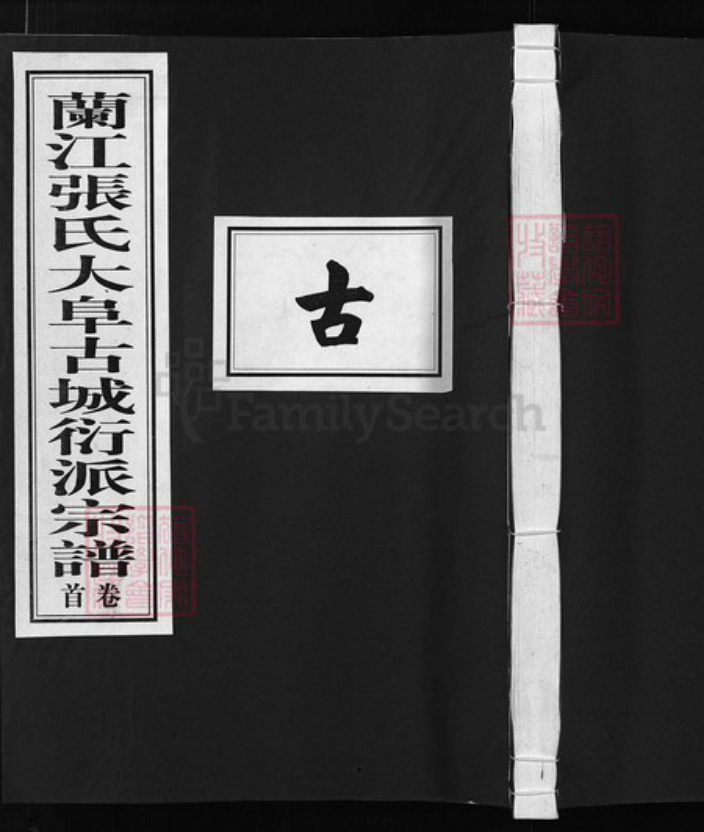 浙江省张氏族谱-兰江张氏大阜古城衍派宗谱 [6卷,首1卷].pdf电子版