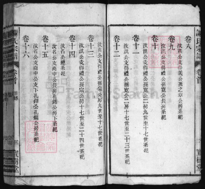 安徽省安庆市桐城市谢氏族谱-谢氏宗谱 [23卷,首末各1卷].pdf电子版插图3