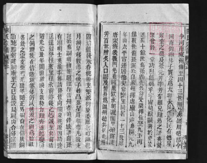 福建省泉州市浙江省温州市陈氏族谱-陈氏宗谱 [12卷].pdf电子版插图2