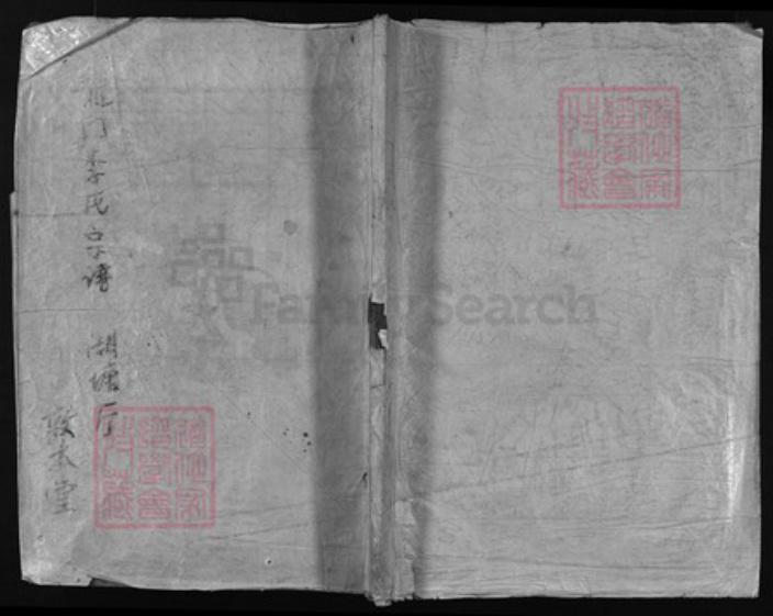 浙江省李氏族谱-龙门李氏宗谱 [残卷].pdf电子版