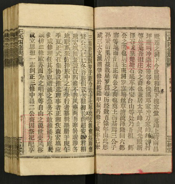 湖南省邵阳市新宁县金石镇王氏三槐堂族谱-邵湘王氏四修宗谱.pdf电子版插图3