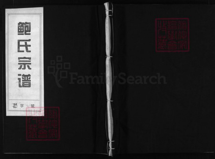 浙江省鲍氏族谱-后陈鲍氏宗谱 [5卷].pdf电子版