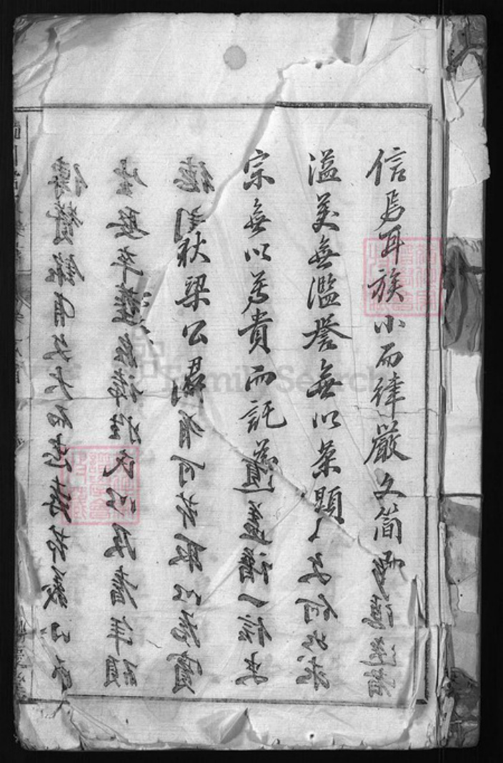 浙江省雷氏族谱-流川雷氏宗谱 [7卷, 首末各1卷].pdf电子版插图1