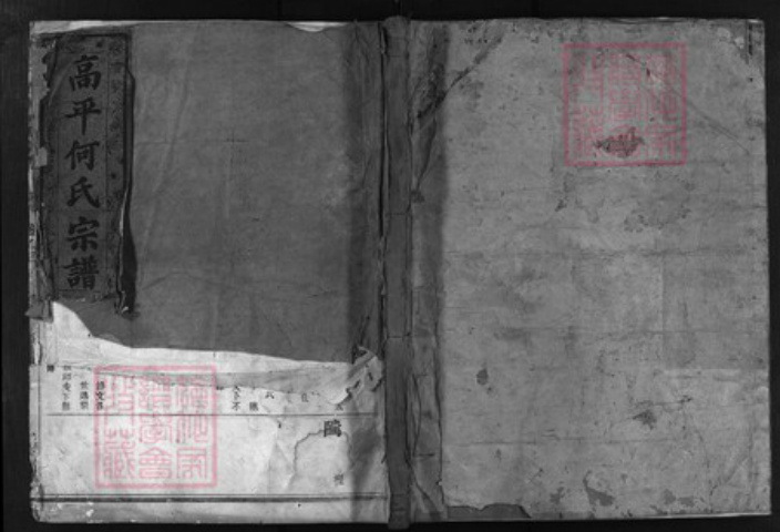 浙江省何氏族谱-雅滩何氏宗谱 [7卷].pdf电子版