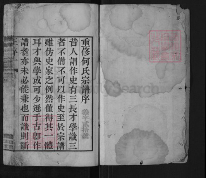 安徽省铜陵市枞阳县何氏族谱-青山何氏宗谱.pdf电子版插图1 安徽省铜陵市枞阳县何氏族谱-青山何氏宗谱.pdf电子版插图1