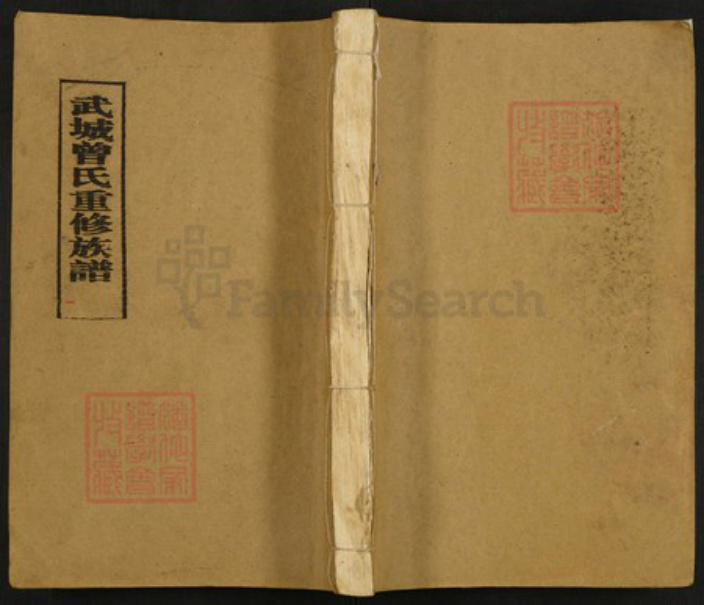 湖南省郴州市永兴县曾氏族谱-武城曾氏重修族谱.pdf电子版