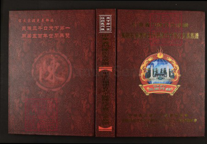 福建省龙岩市武平县陈氏族谱-中华义门陈氏大成谱东陂庄福建省武平县陈氏子贵公支系族谱.pdf电子版