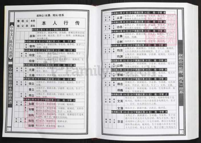 江西省九江市陈氏族谱-中华义门陈氏大成谱分宁黄源庄修水联修族谱.pdf电子版插图3 江西省九江市陈氏族谱-中华义门陈氏大成谱分宁黄源庄修水联修族谱.pdf电子版插图3