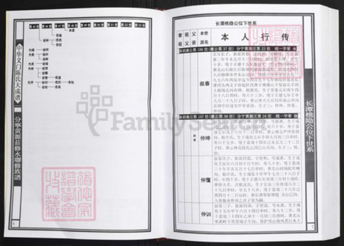 江西省九江市陈氏族谱-中华义门陈氏大成谱分宁黄源庄修水联修族谱.pdf电子版插图5 江西省九江市陈氏族谱-中华义门陈氏大成谱分宁黄源庄修水联修族谱.pdf电子版插图5