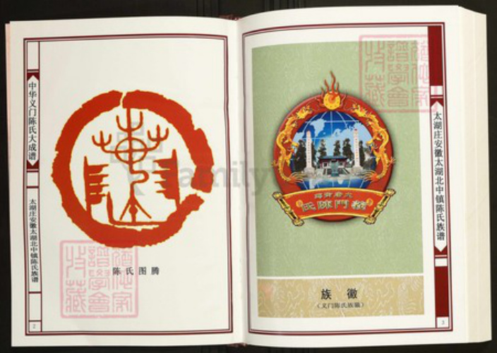 安徽省安庆市太湖县陈氏族谱-中华义门陈氏大成谱太湖庄安徽太湖北中镇陈氏族谱.pdf电子版插图2