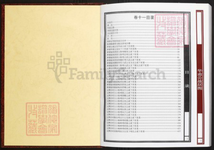 湖北省孝感市陈氏族谱-中华义门陈氏大成谱回归庄湖北孝感华甫公系宗谱.pdf电子版插图1