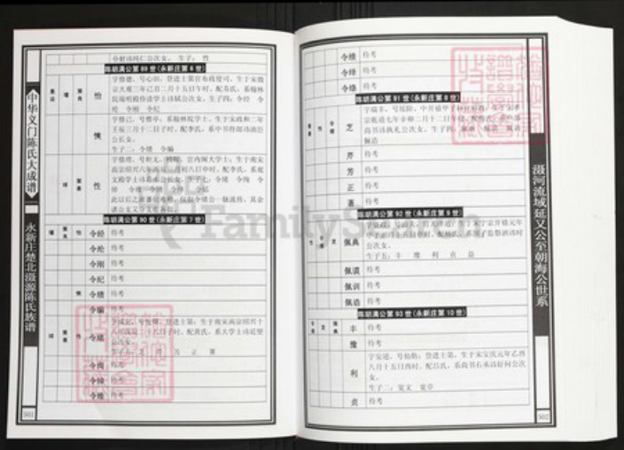 湖北省黄冈市红安县陈氏族谱-中华义门陈氏大成谱永新庄楚北滠源陈氏族谱.pdf电子版插图3