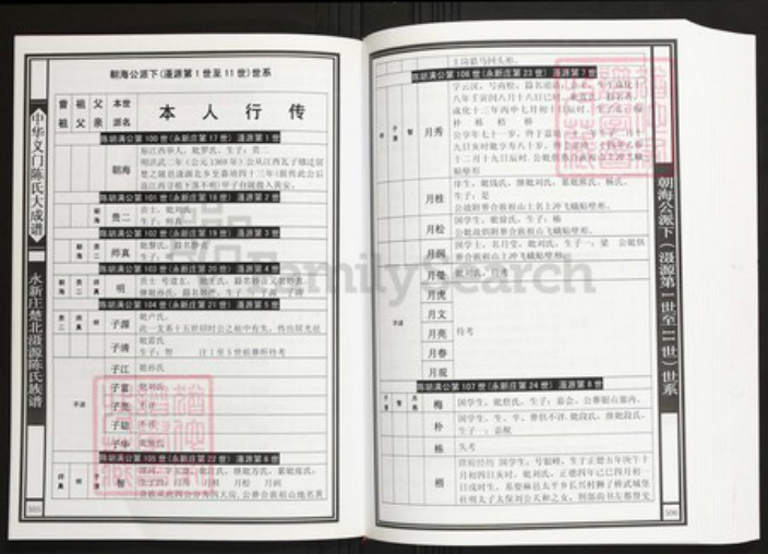 湖北省黄冈市红安县陈氏族谱-中华义门陈氏大成谱永新庄楚北滠源陈氏族谱.pdf电子版插图5