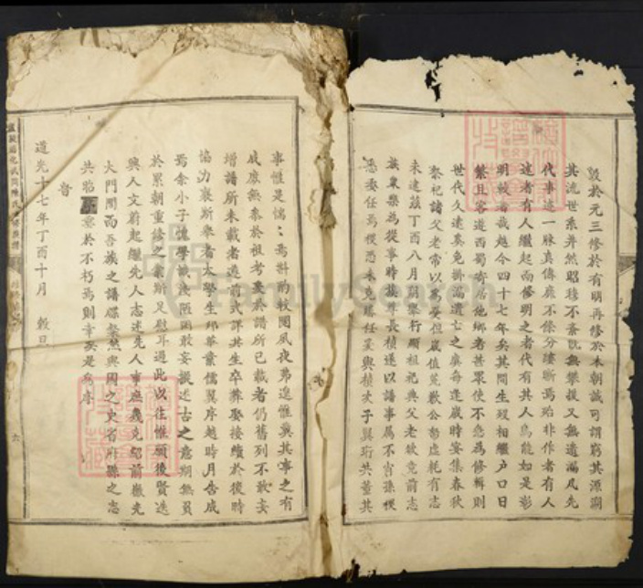 江西省吉安市陈氏族谱-庐陵淳化武冈陈氏重修族谱.pdf电子版插图1