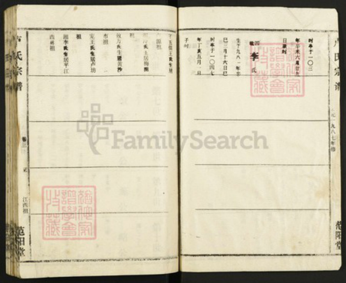 湖北省荆州市监利县卢氏族谱-卢氏宗谱.pdf电子版插图3 湖北省荆州市监利县卢氏族谱-卢氏宗谱.pdf电子版插图3