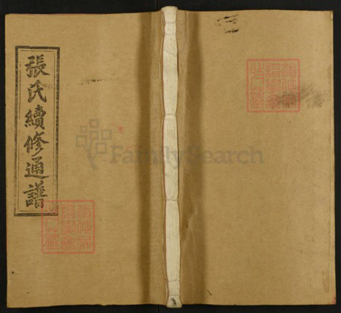 湖南省邵阳市邵东张氏族谱-张氏续修通谱.pdf电子版