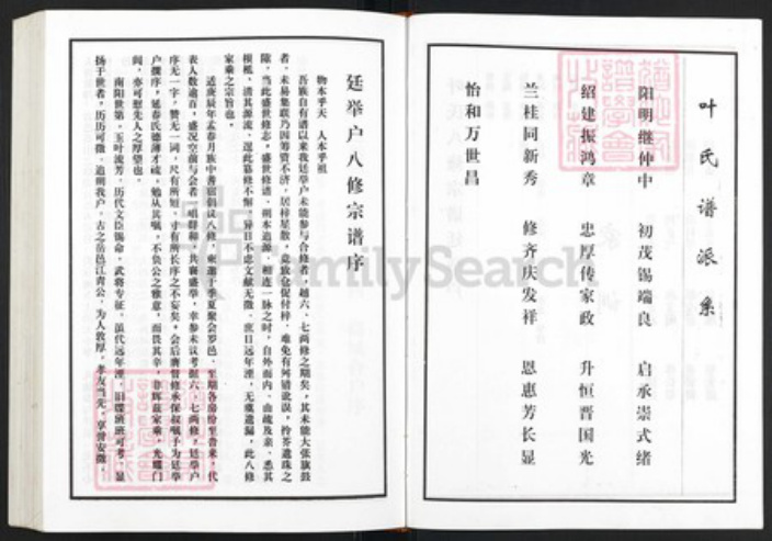 湖北省黄冈市罗田县叶氏族谱-叶氏八修宗谱.廷举户.pdf电子版插图3 湖北省黄冈市罗田县叶氏族谱-叶氏八修宗谱.廷举户.pdf电子版插图3