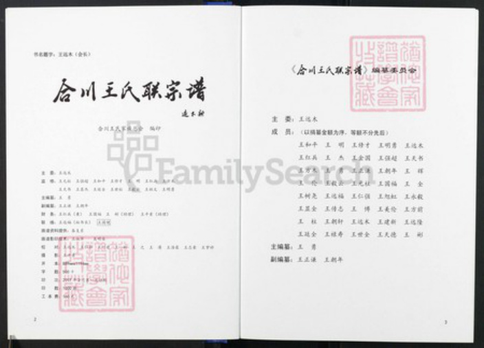 重庆市合川区王氏族谱-合川王氏联宗谱.pdf电子版插图2