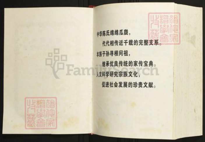 湖北省荆州市公安县陈氏族谱-湖北荆州以恭系陈氏宗谱.pdf电子版插图2