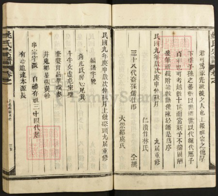 江西省上饶市姚氏族谱-姚氏宗谱.pdf电子版插图3 江西省上饶市姚氏族谱-姚氏宗谱.pdf电子版插图3