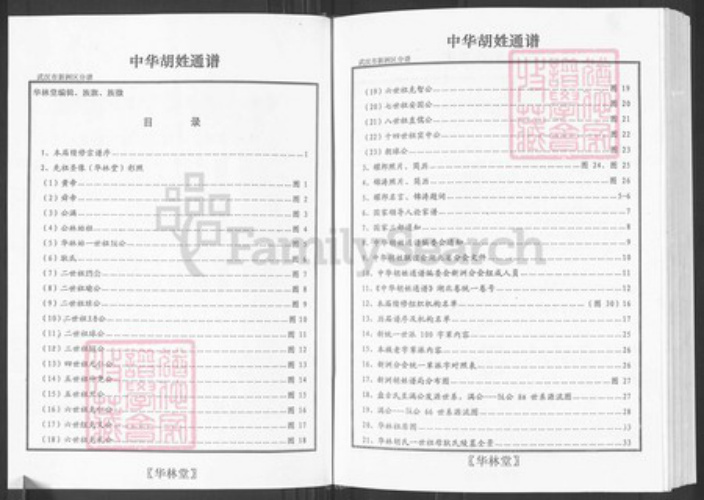 湖北省武汉市新洲区胡氏华林堂族谱-中华胡姓通谱.新洲分谱.朗球公卷.pdf电子版插图4