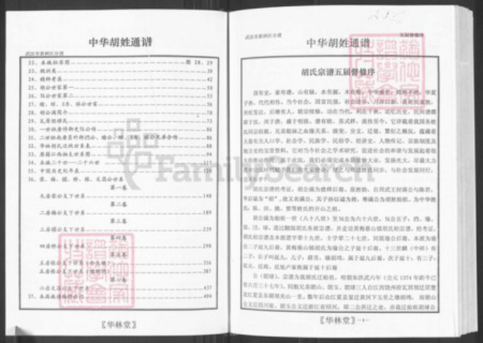 湖北省武汉市新洲区胡氏华林堂族谱-中华胡姓通谱.新洲分谱.朗球公卷.pdf电子版插图5