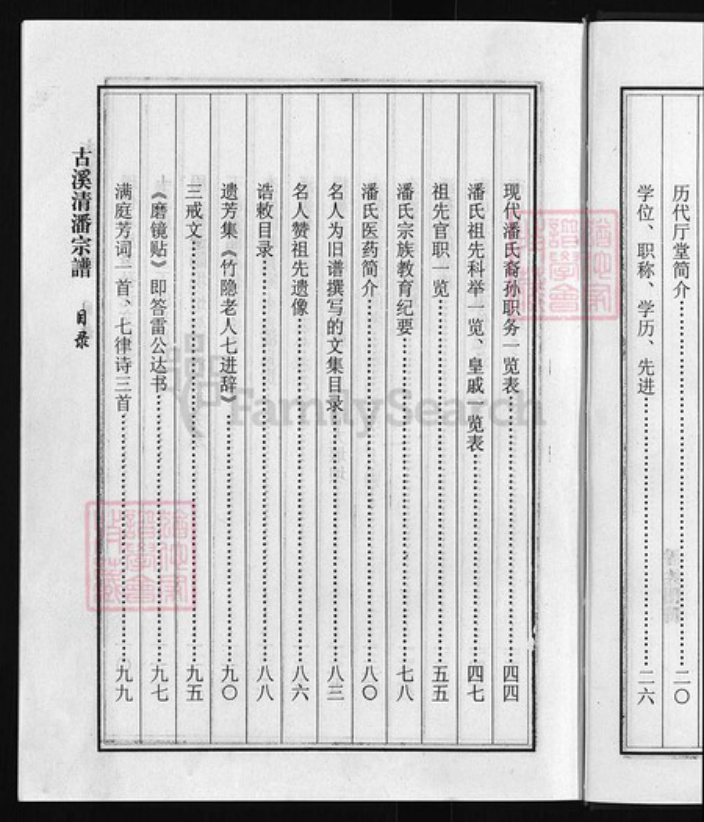 浙江省潘氏族谱-古溪清潘宗谱 [不分卷].pdf电子版插图4