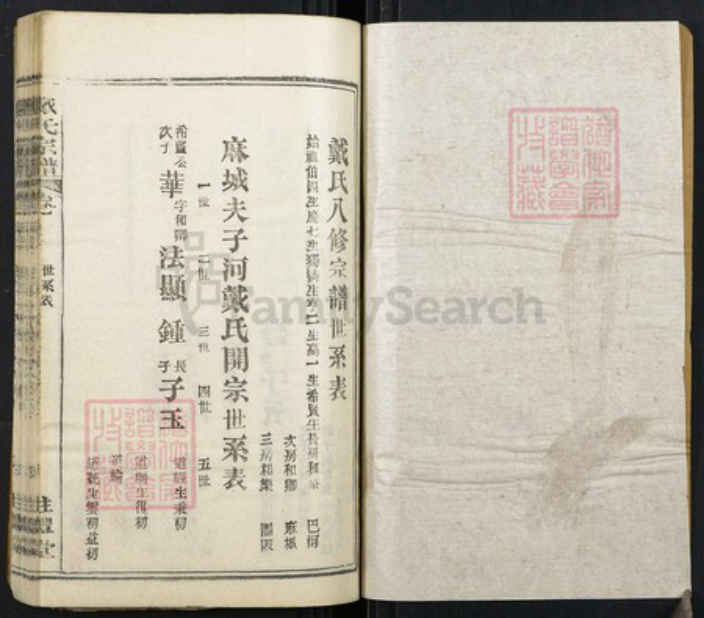 湖北省黄冈市红安县杏花乡戴氏族谱-戴氏宗谱.pdf电子版插图1 湖北省黄冈市红安县杏花乡戴氏族谱-戴氏宗谱.pdf电子版插图1