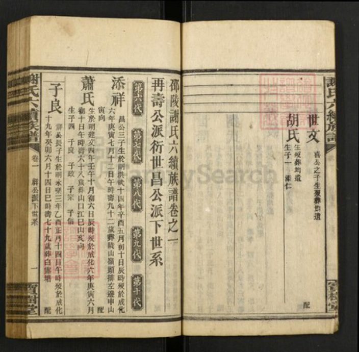 湖南省谢氏族谱-谢氏六续族谱.pdf电子版插图5 湖南省谢氏族谱-谢氏六续族谱.pdf电子版插图5