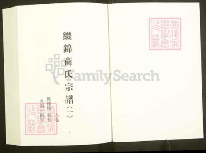 浙江省绍兴嵊州市商氏敦伦堂族谱-中国珍稀家谱丛刊彩绘宗谱.第20~21册.继锦商氏宗谱.河头沈氏宗谱.pdf电子版插图3