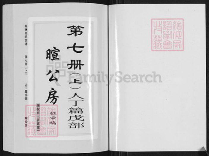 河南省周口市淮阳区刘氏族谱-陈洲刘氏宗谱.pdf电子版插图1
