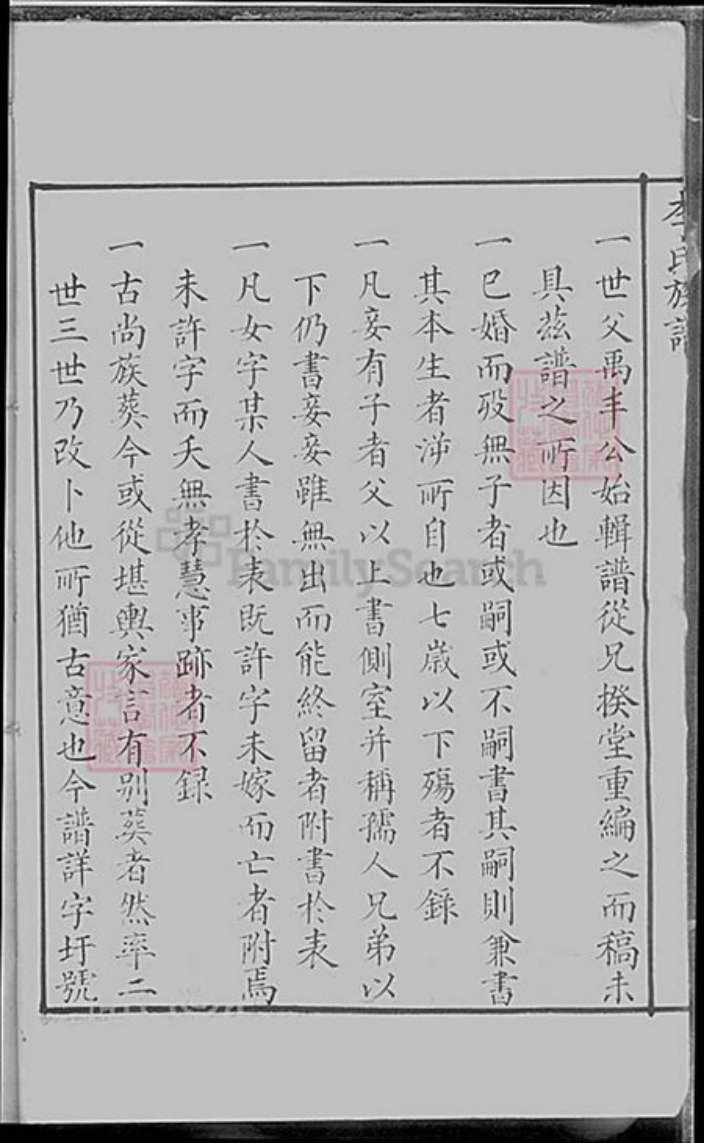 上海市松江区李氏族谱-李氏族谱.pdf电子版插图1