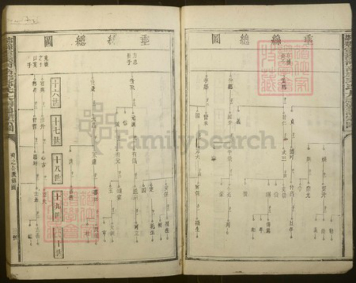 江西省赣州市宁都县邱氏族谱-宁都县灵溪河南郡邱氏大祠通谱宗图[不分卷].pdf电子版插图4