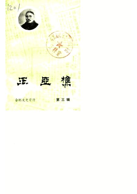 1986版合肥文史资料  第3辑  王亚樵.pdf电子版_安徽省志