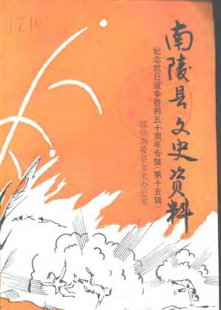 1995版南陵县文史资料  第15辑.pdf电子版_安徽省志