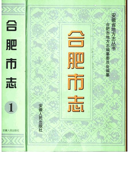 1999版合肥市志  第1册.pdf电子版_安徽省志