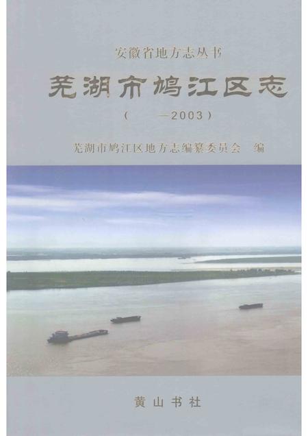 2008版芜湖市鸠江区志    -2003.pdf电子版_安徽省志