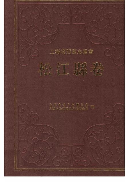2011-松江县卷  下.pdf电子版_上海市志