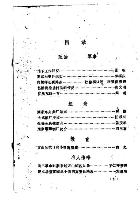 1988-方山文史资料  第4辑.pdf电子版_山西省志插图1