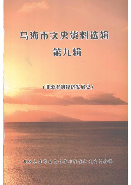 2006-乌海市文史资料选辑  第九辑：非公有制经济发展史.pdf电子版_内蒙古志插图1