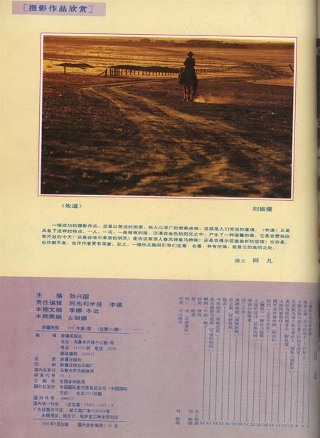 新疆画报1991年第06期.pdf电子版_新疆维吾尔族自治区志插图1