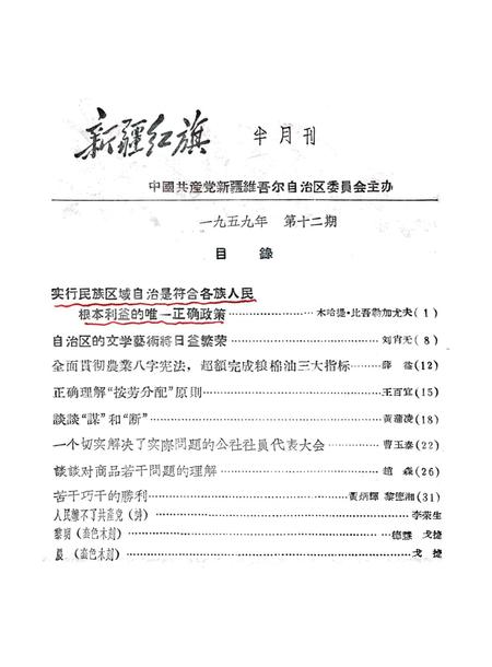 新疆红旗1959年第12期.pdf电子版_新疆维吾尔族自治区志插图1