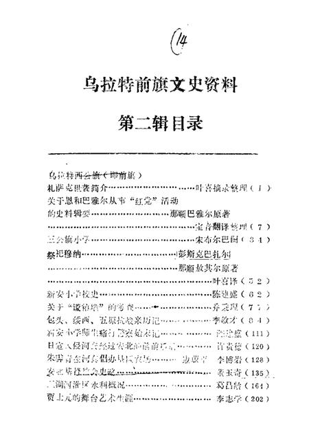 1986-乌拉特前旗文史资料  第2辑.pdf电子版_内蒙古志插图1