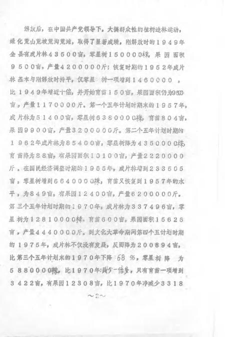 1983-五台县志  第5卷  林业志  征求意见稿.pdf电子版_山西省志插图2