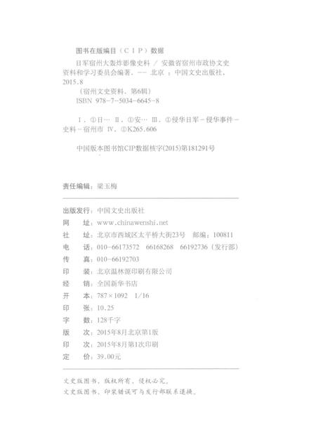 2015版宿州文史资料  日军宿州大轰炸影像史料.pdf电子版_安徽省志插图2