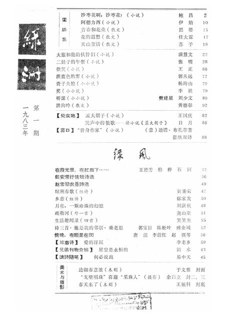 新疆绿洲1983年第01期.pdf电子版_新疆维吾尔族自治区志插图2