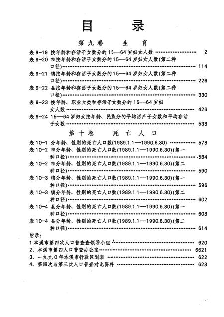 1992-辽宁省本溪市1990年人口普查资料  电子计算机汇总  第4册.pdf电子版_辽宁省志插图3